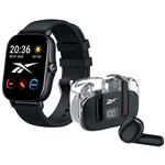 Smartwatch Reebok RBK-BDST Active Pack Reloj + Auriculares Negro           